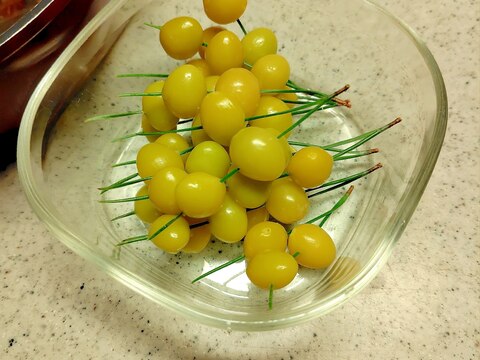 おせち料理㉙ 松葉銀杏